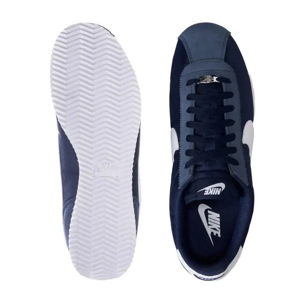 Nike Cortez Textile Men's Shoes (Midnight Navy/White). Men’s Size 9